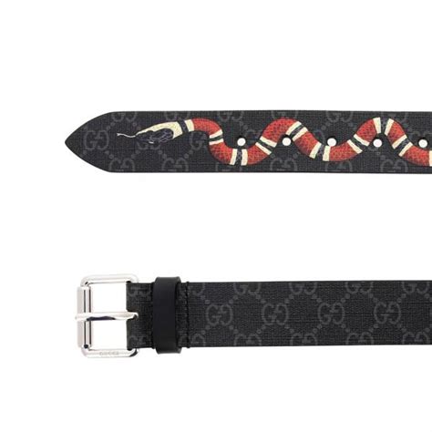 cintura gucci in pelle di serpente|cinture gucci da farfetch.